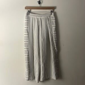 Top Shop Striped Culottes Pants Sz 4P